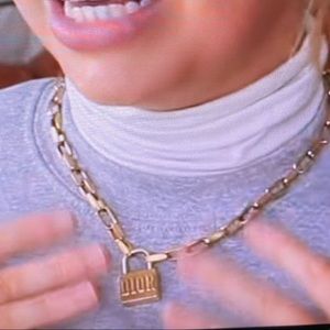 ISO DIOR locket necklace